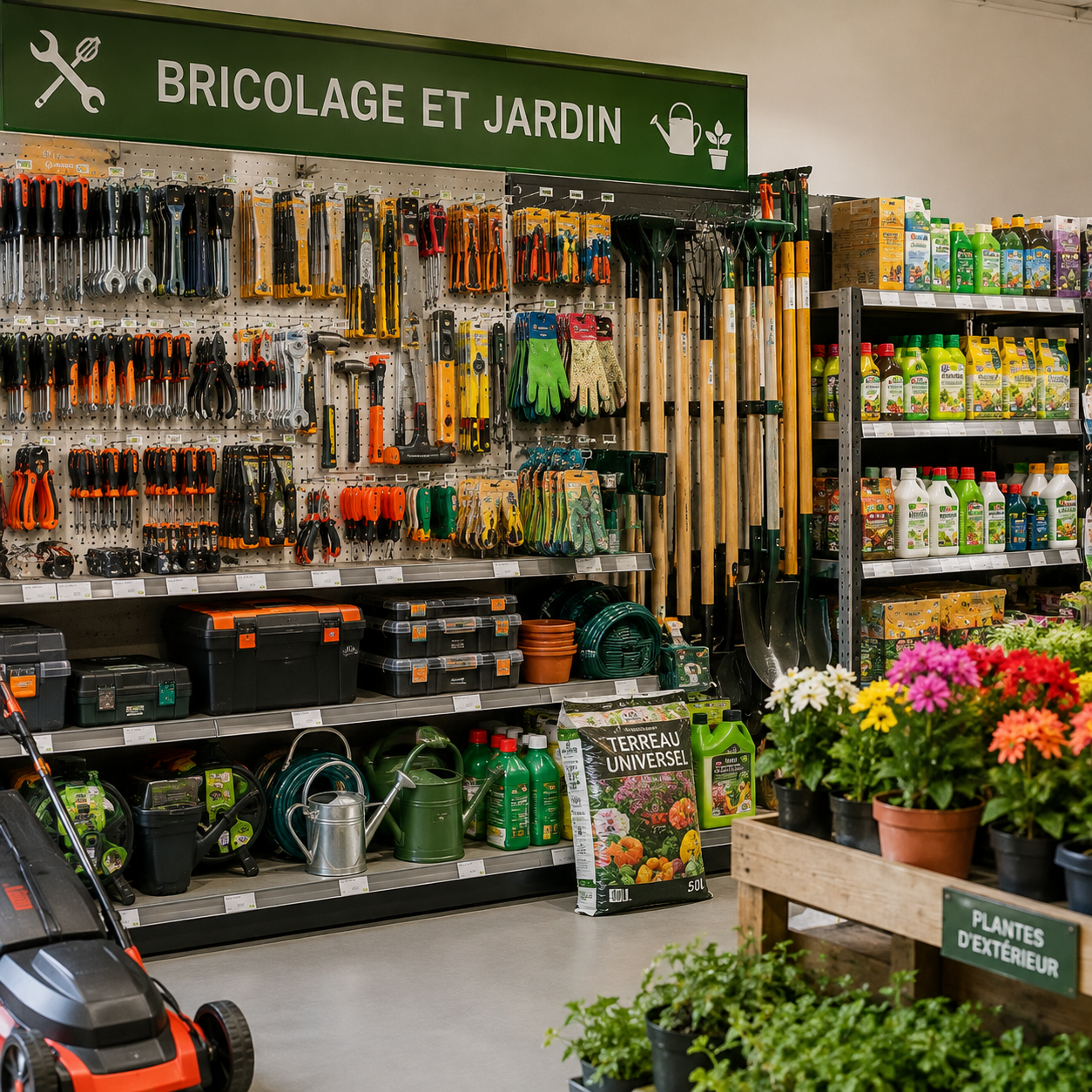 Bricolage et jardin