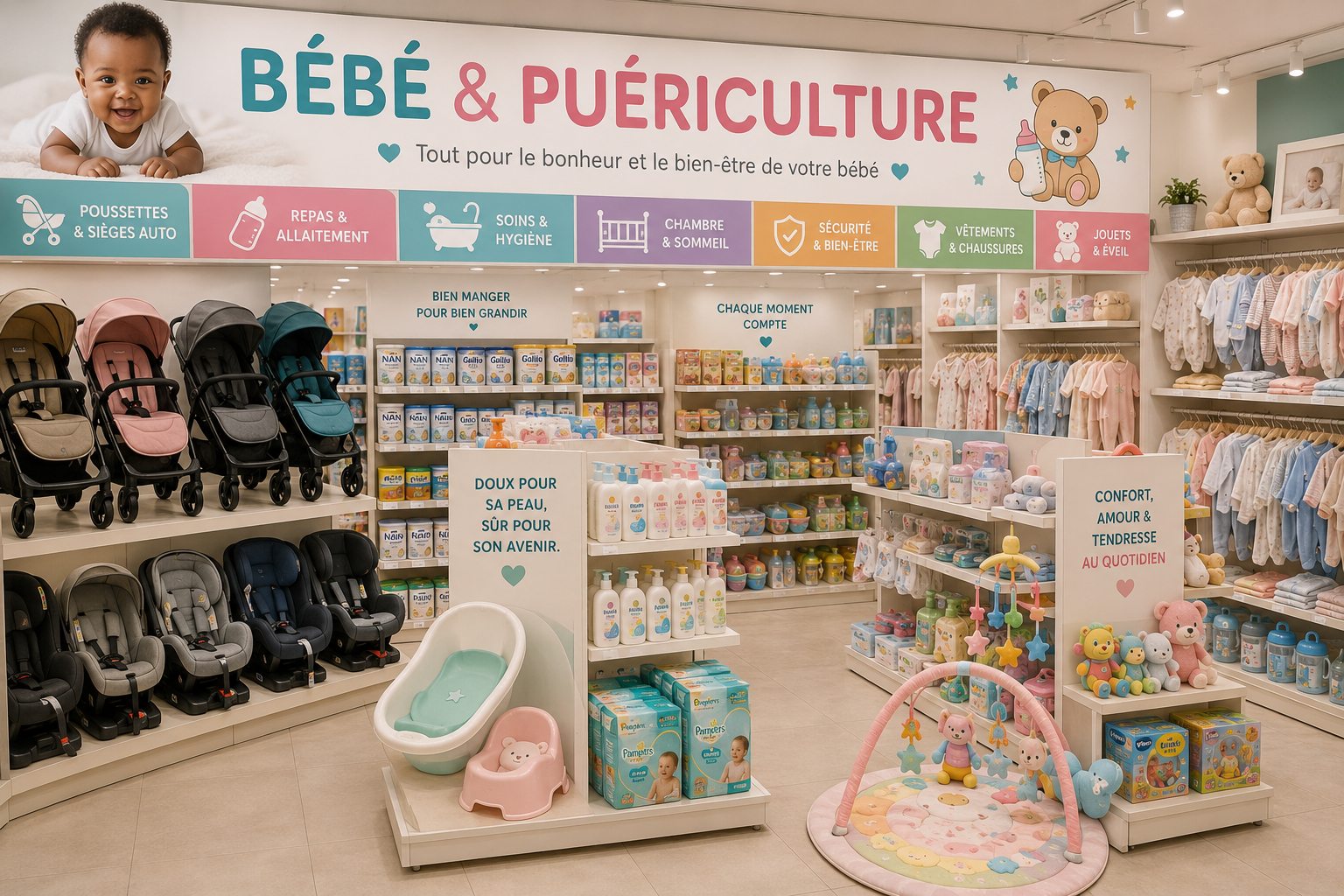 Bébé et puériculture