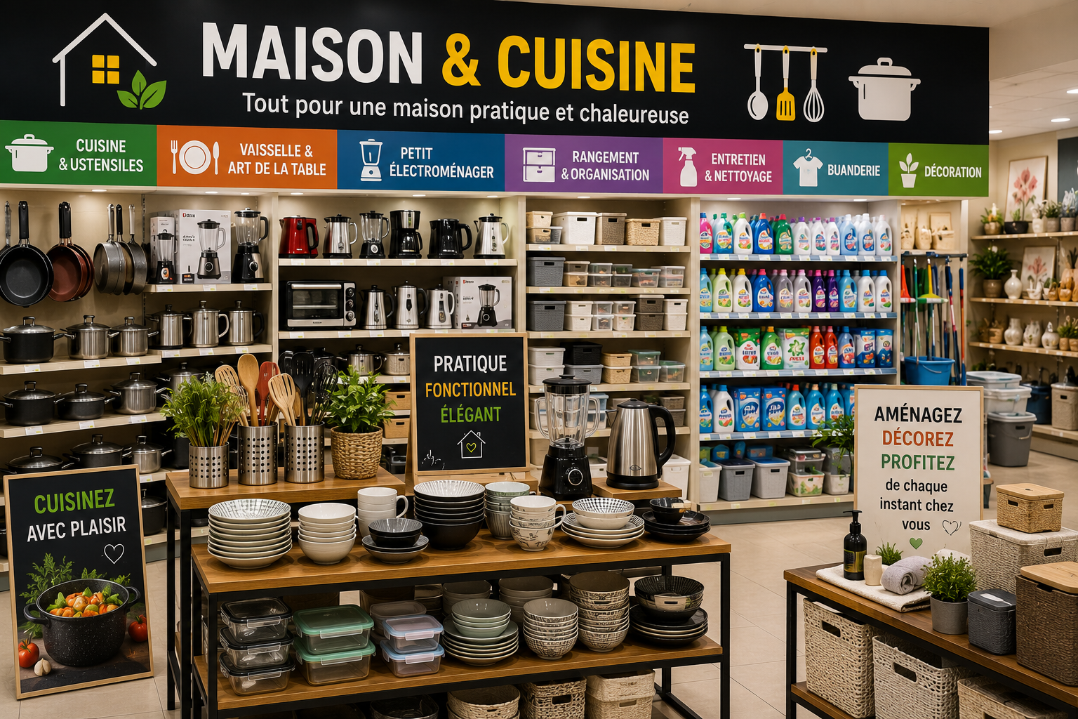 Maison et cuisine