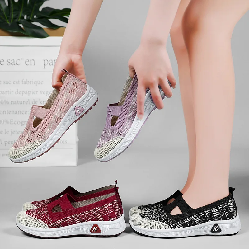 Chaussures de sport femme légères & respirantes – Marche, running & casual