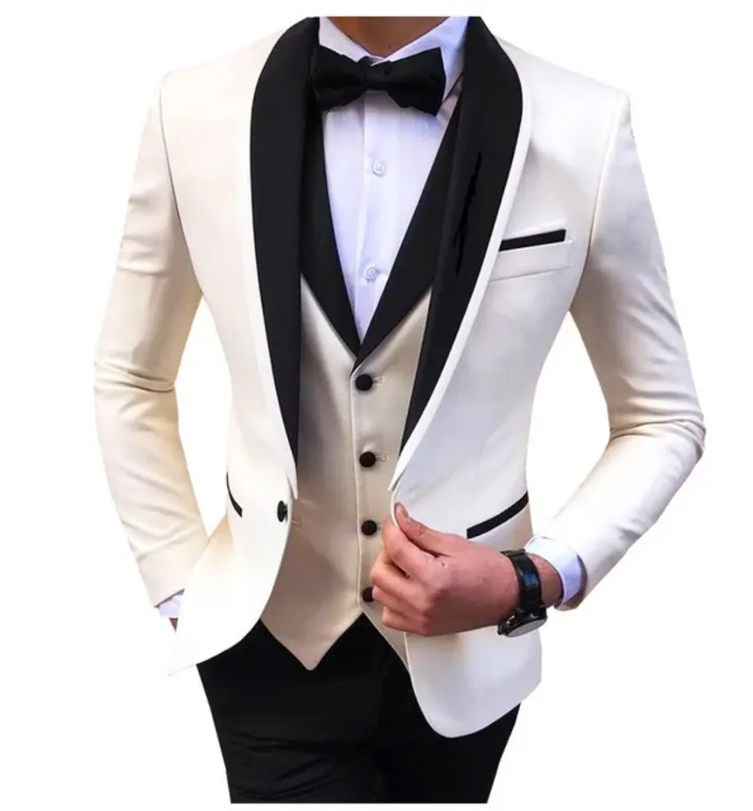 Costume Homme 3 Pièces Bleu Turquoise – Élégance avec Nœud Papillon