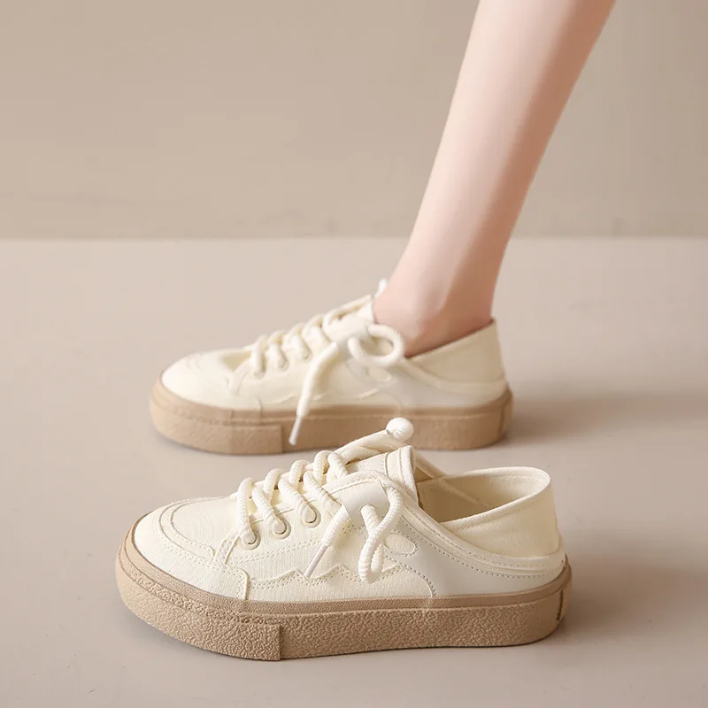 Chaussures décontractées femme à lacets – Légères, respirantes & antidérapantes