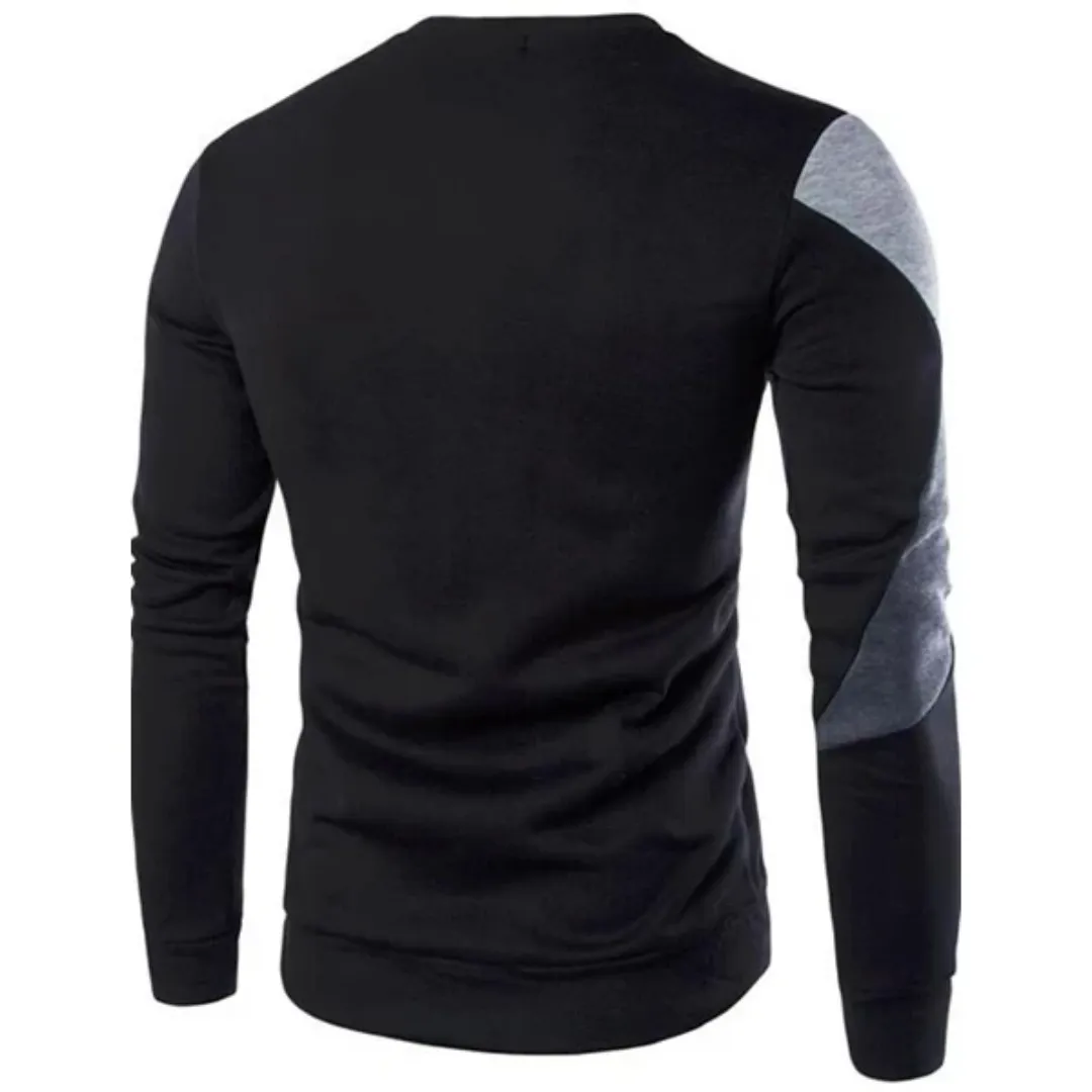 Sweat-shirt Homme Design Géométrique – Multicolore Style Urbain