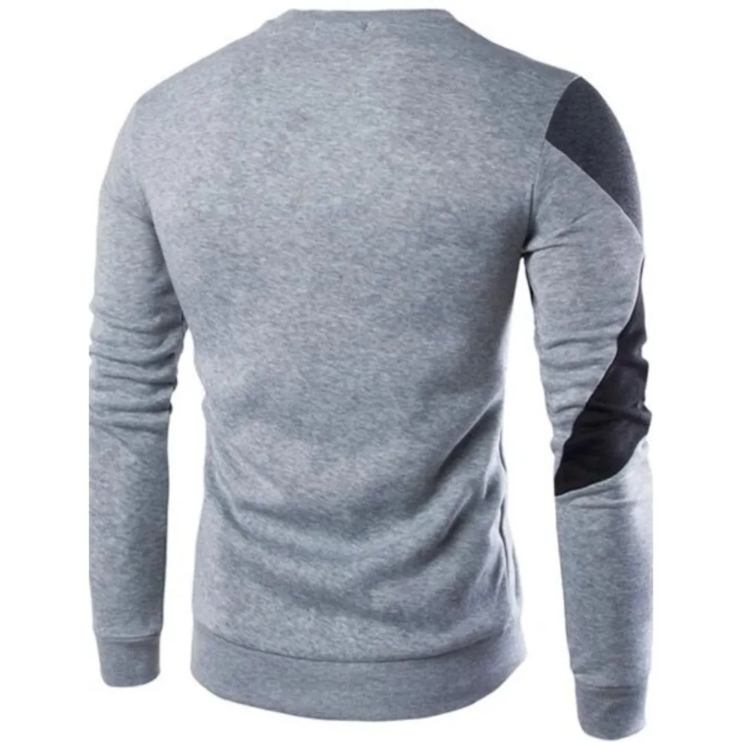 Sweat-shirt Homme Design Géométrique – Multicolore Style Urbain