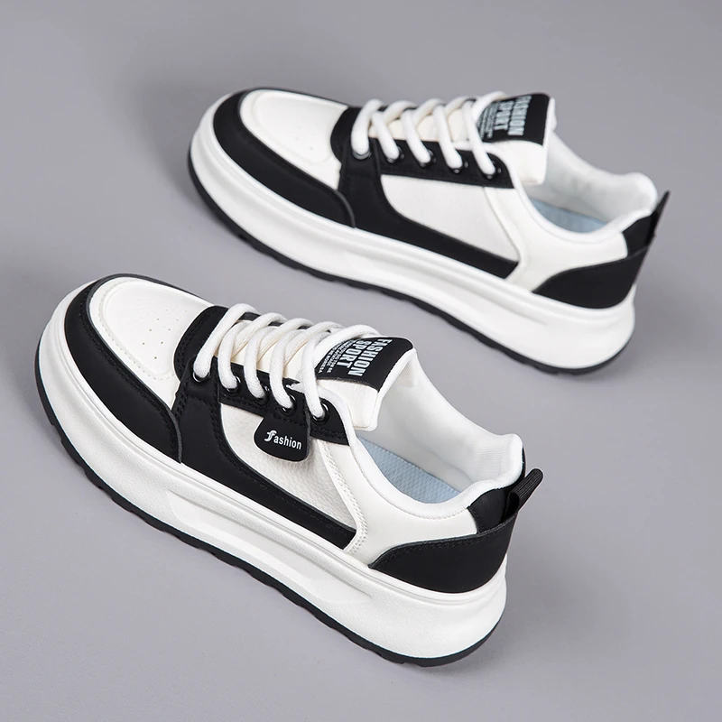 Chaussures Blanches Respirantes Femme – Semelle Épaisse EVA, Légères & Antidérapantes