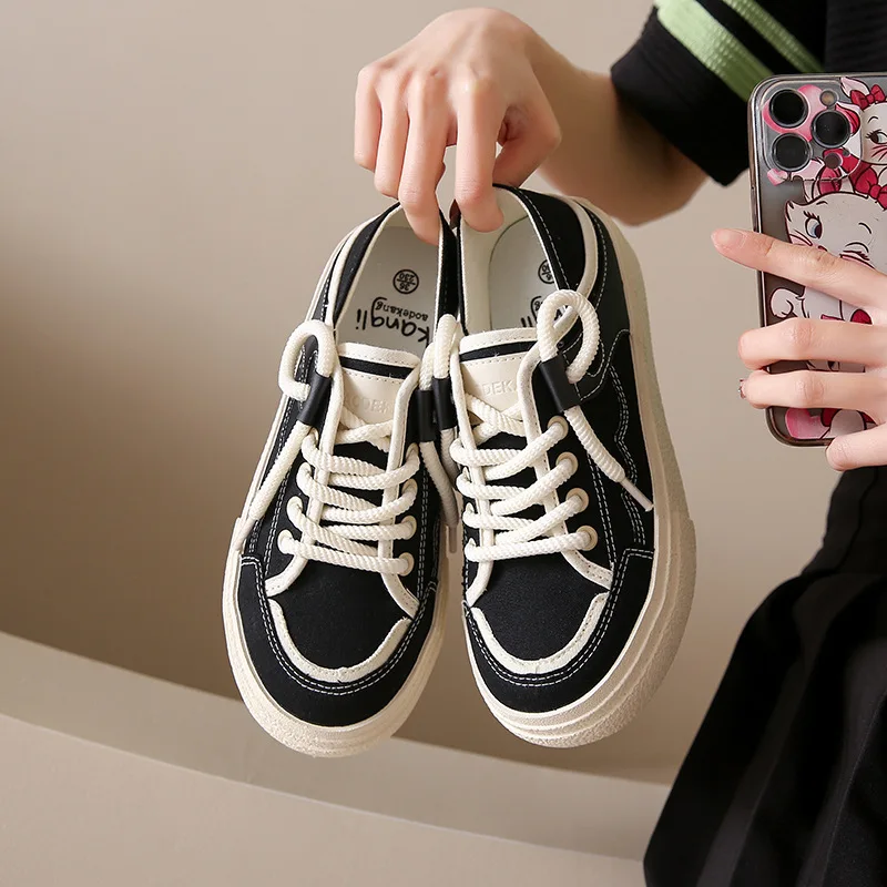 Chaussures décontractées femme à lacets – Légères, respirantes & antidérapantes