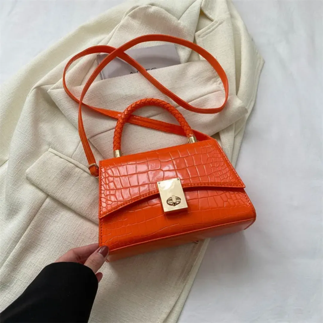 Sac à Main en Cuir de Crocodile : Élégance et Style pour Femmes